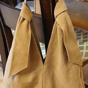 Anna Paola Suede Bag